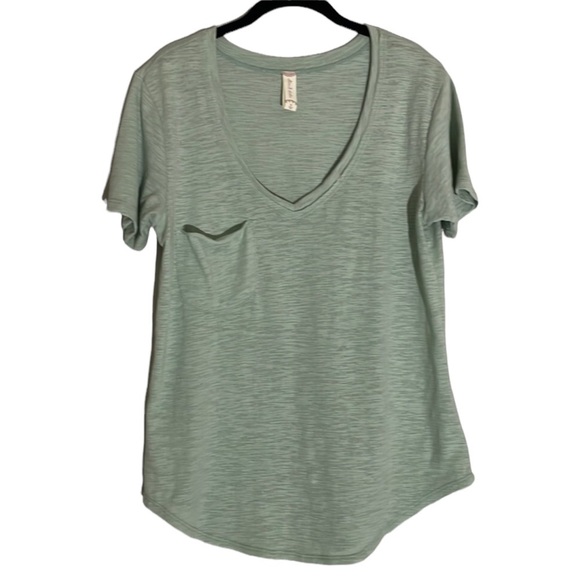 Altar'd State Tops - ALTAR’D STATE RAW HEM POCKET TEE NWOT